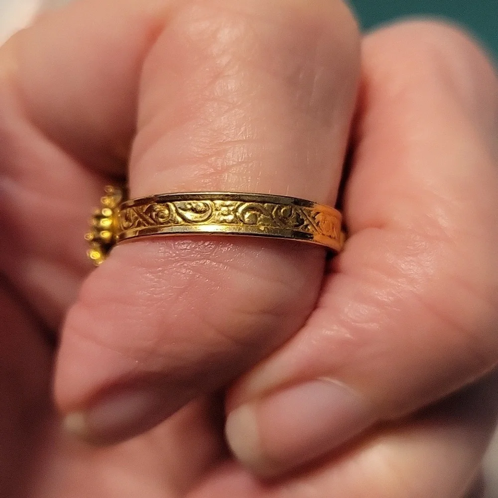 WOW RARE VINTAGE ART RING - Picture 7 of 7